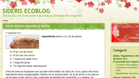 Sideris Organic Blog