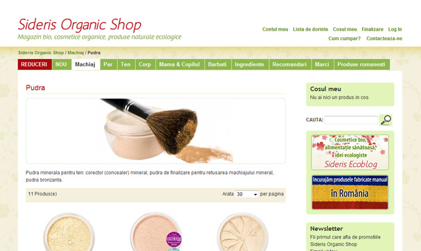 Sideris Organic Shop